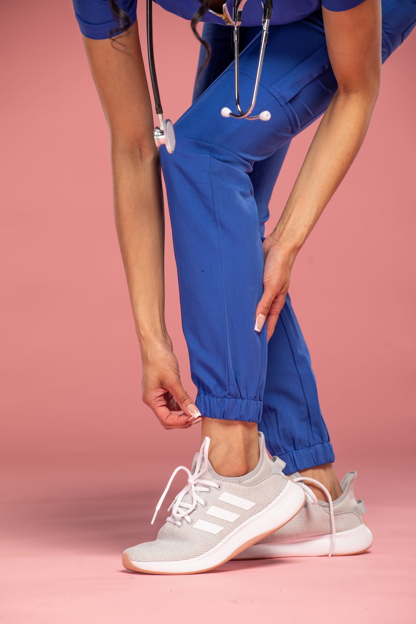 Heavenly: royal blue scrub bottoms