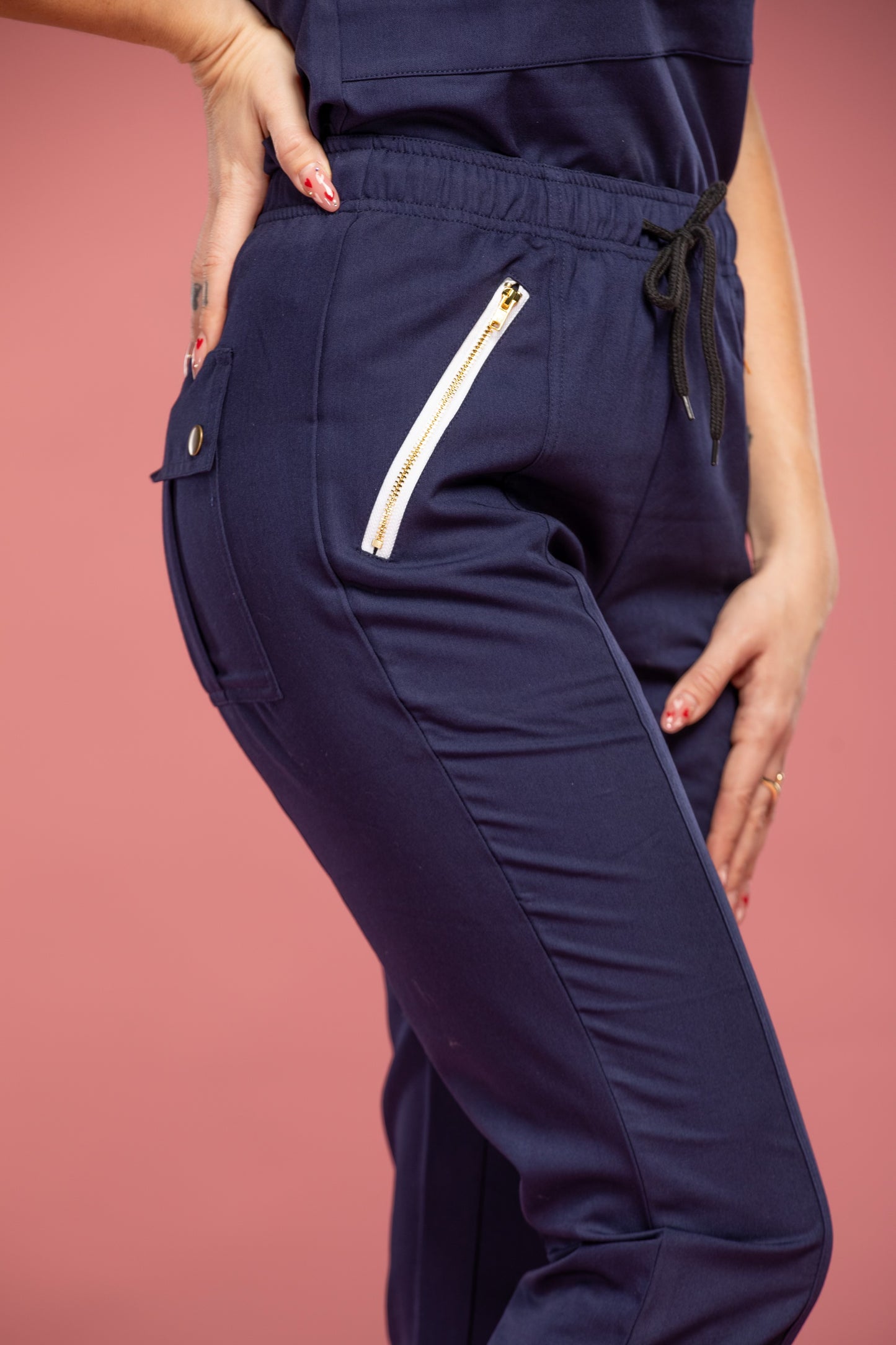 Heavenly: navy scrub bottoms