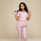 NEW Heavenly: Pink Scrub Top