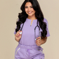 NEW Heavenly: Lilac Scrub Top